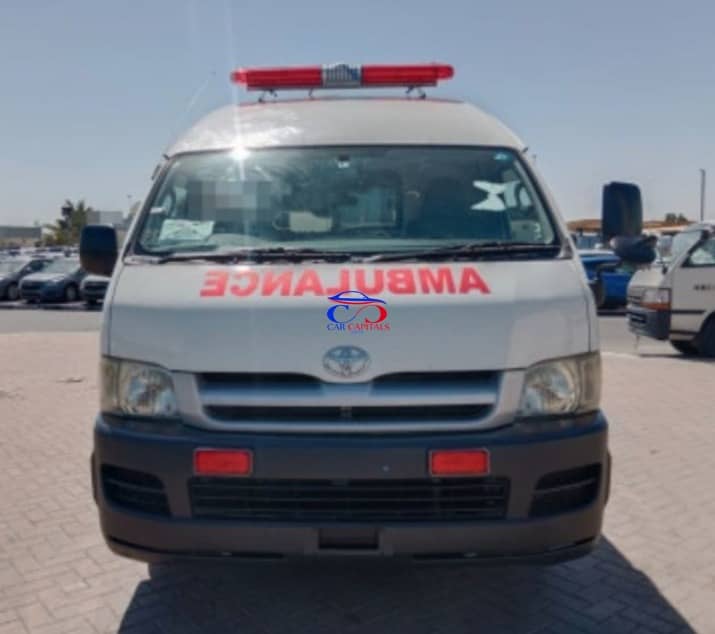2007 TOYOTA HIACE AMBULANCE WAGON