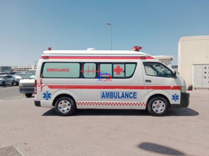 2007 TOYOTA HIACE AMBULANCE WAGON